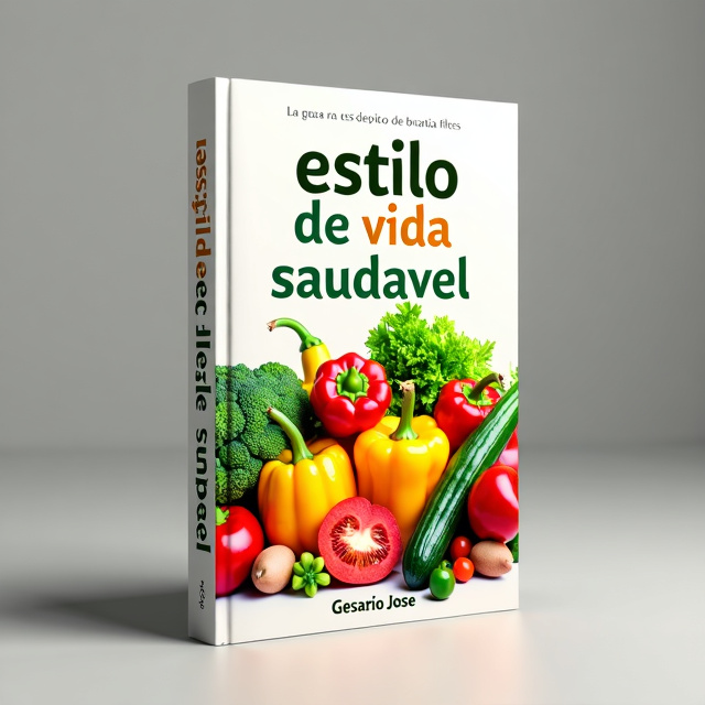 The cover features a vibrant and fresh image of a variety of colorful fruits and vegetables arranged in an appealing way. The image takes up the majority of the cover, with the book title and author name displayed prominently at the top and bottom respectively. The overall style is clean and modern, with a focus on the natural and healthy aspect of the content.