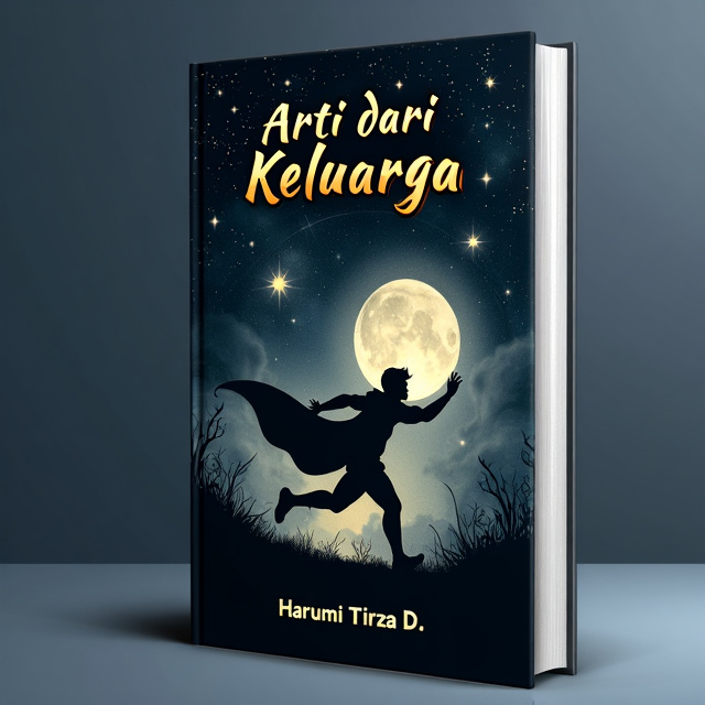 The cover features a dark background with a full moon and stars shining brightly. In the foreground, there is a silhouette of a prince running, with his hand reaching out towards the stars. The scene is intense and filled with motion, creating a sense of action and adventure.