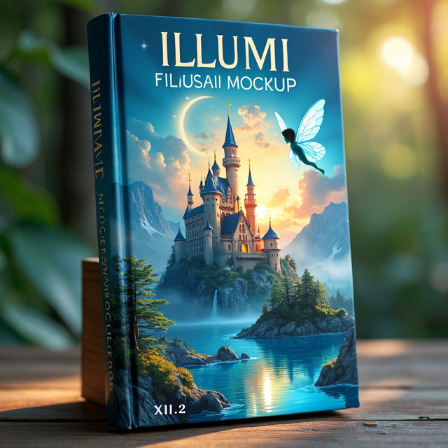 The cover features a stunning illustration of a mystical castle (Kastil) surrounded by a vibrant and magical lake (danau). A graceful fairy (Peri) is depicted flying above the castle, adding an element of enchantment and wonder to the scene. The overall visual style is ethereal and whimsical, with soft colors and delicate details.