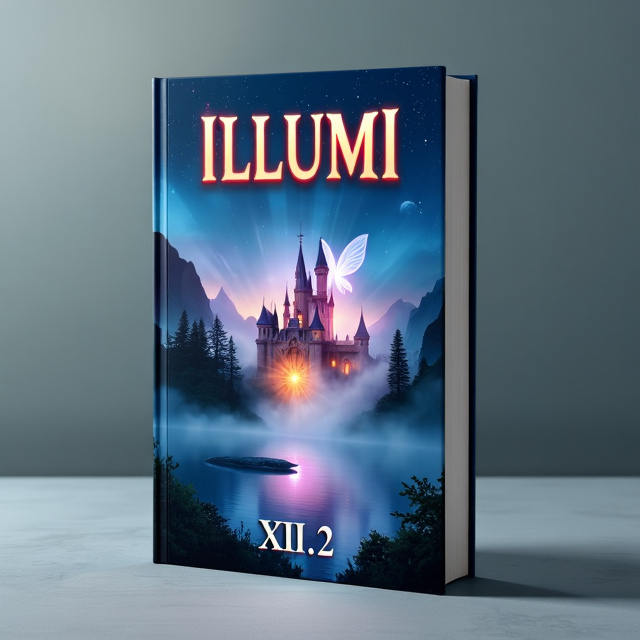 The cover features a close-up image of a majestic castle surrounded by mist, with a beautiful fairy hovering above a serene lake. The castle and fairy are depicted in vivid colors, while the lake is depicted in shades of blue to create a sense of mystery and enchantment.