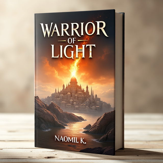 The cover features a city made of white sandstone, resembling the maritime city of Limsa Lominsa from Final Fantasy 14. Above the city, a burning meteor is depicted, adding a sense of mystery and adventure. The color palette consists of orange, earthen, and black tones, creating a visually striking contrast.