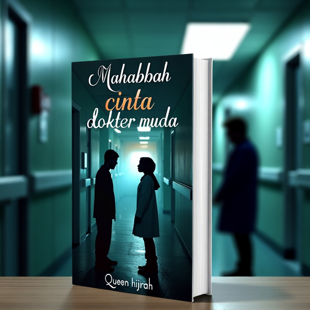 The cover features two doctors standing on opposite sides of the cover, looking at each other with longing and sadness. The background is a hospital setting, with dim lighting and an ominous atmosphere.