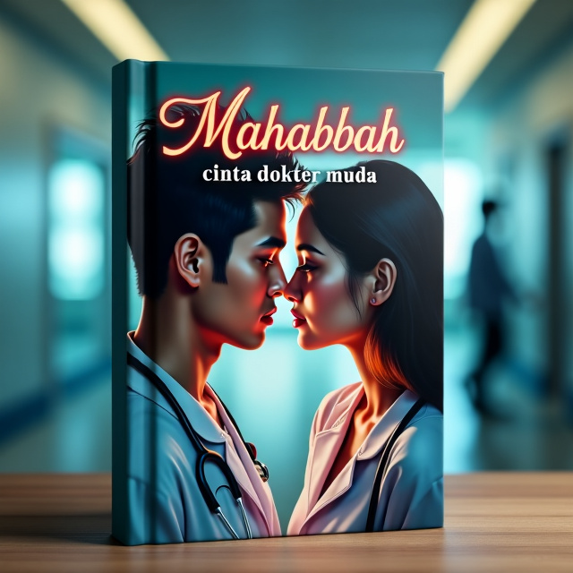 The cover features a close-up image of a young doctor and a woman, their faces close together, with intense gazes and a sense of tension. The background is a blurred hospital setting, adding to the atmosphere of coercion.