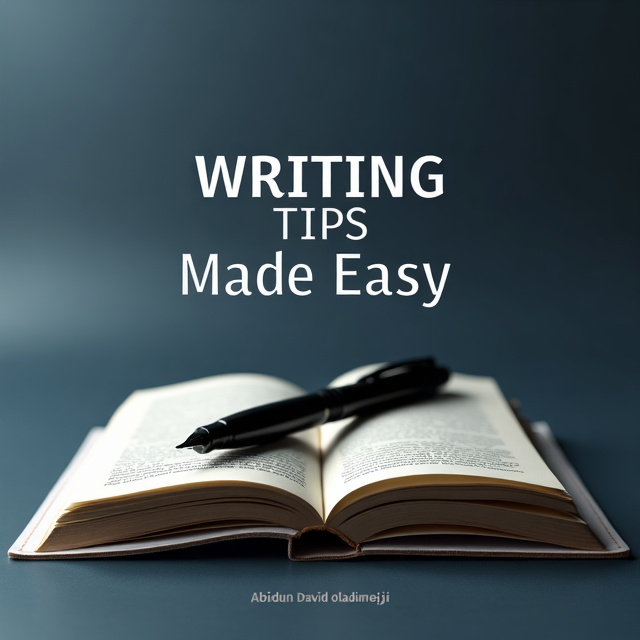 The cover features a close-up image of a classic black pen placed on top of an open book. The pen is positioned diagonally across the book, with the nib pointing towards the center. The background is a muted, dark blue color, creating a sense of mystery and intrigue.