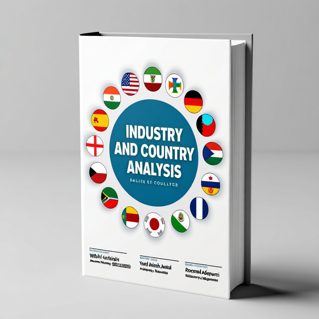 The cover features a combination of industry-related icons and country flags arranged in a circular pattern, symbolizing the global nature of financial management. The icons and flags are color-coded and visually appealing, creating a sense of dynamism and diversity.