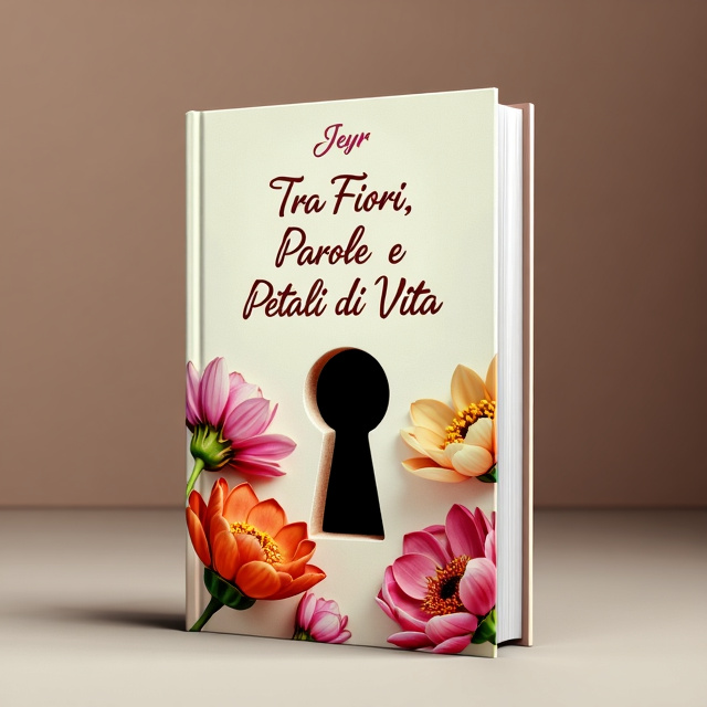 The cover features a close-up of a keyhole, representing the secrecy and confinement mentioned in the book. Surrounding the keyhole are blooming flowers, symbolizing the hope and beauty that emerge from difficult situations.