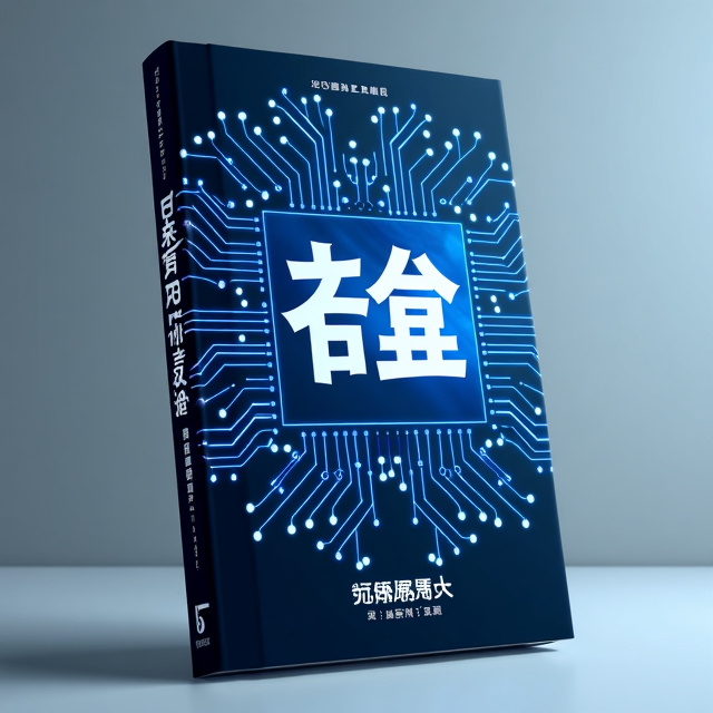 The cover features a futuristic and abstract image of circuit board patterns in shades of blue, representing the cutting-edge nature of artificial intelligence. In the center of the cover, there is a bold and stylized depiction of the Chinese characters for "人工智能前沿与交叉" in white, adding a sense of academic authority to the design.