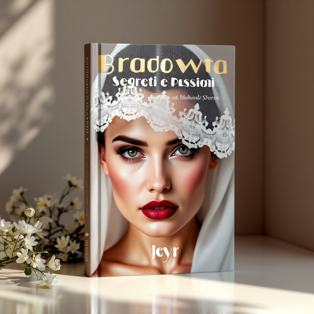 The cover features a close-up image of a woman's face, partially obscured by a lace veil. Her eyes are intense and filled with emotion, while her lips are painted a deep red. Behind her, a partially hidden figure of a man can be seen, representing the husband. The background is a mix of cloud pink, white dove, and gold beige, creating a soft and elegant atmosphere.