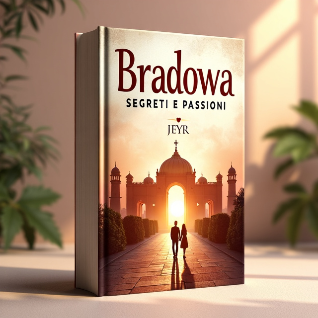 A central image of Bradowa Palace, with Fosca Zceler Bradowa, Ymir Bradowa, and Demetra in the foreground. The birth of Alan will be represented by a soft orange glow emanating from the palace. The background will have a cream color, with hints of old pink accents.