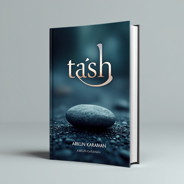 The cover features a close-up image of a single stone, with a soft focus effect to create a melancholic atmosphere. The stone is placed in the center of the cover, with shades of blue and gray in the background, representing the book's melancholic tone.