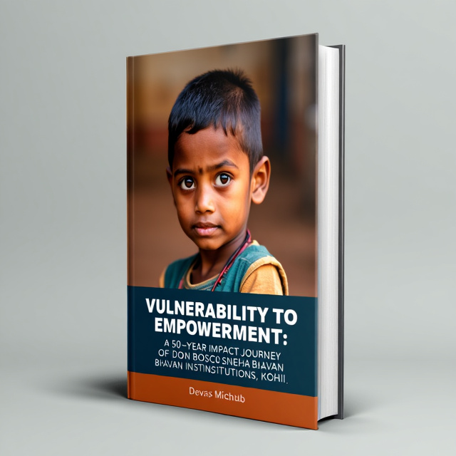 The cover features a close-up image of a young child with a determined and empowered expression on their face. The child is positioned in the center of the cover, with a slightly blurred background to create depth and focus on the child's face. The color scheme is warm and inviting, with vibrant tones to convey a sense of empowerment.