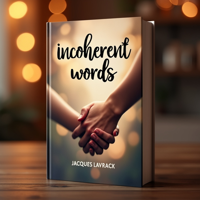 The cover features a close-up image of a couple's hands, tightly intertwined, symbolizing a feeling of being encaged in love. The background is filled with warm, soft light, creating a cozy and romantic atmosphere.