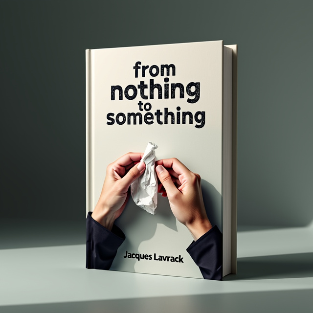 The cover features a close-up shot of a person's hands, nervously fidgeting with a crumpled piece of paper. The background is a muted color, emphasizing the feeling of failure and frustration.