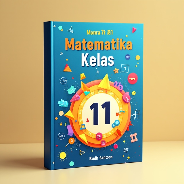 The cover features a vibrant and colorful illustration of a mathematical equation, with various mathematical symbols and numbers floating around it. The equation is highlighted in the center, drawing attention to the importance of mathematics in the book. The background is a solid color, providing a clean and focused look.