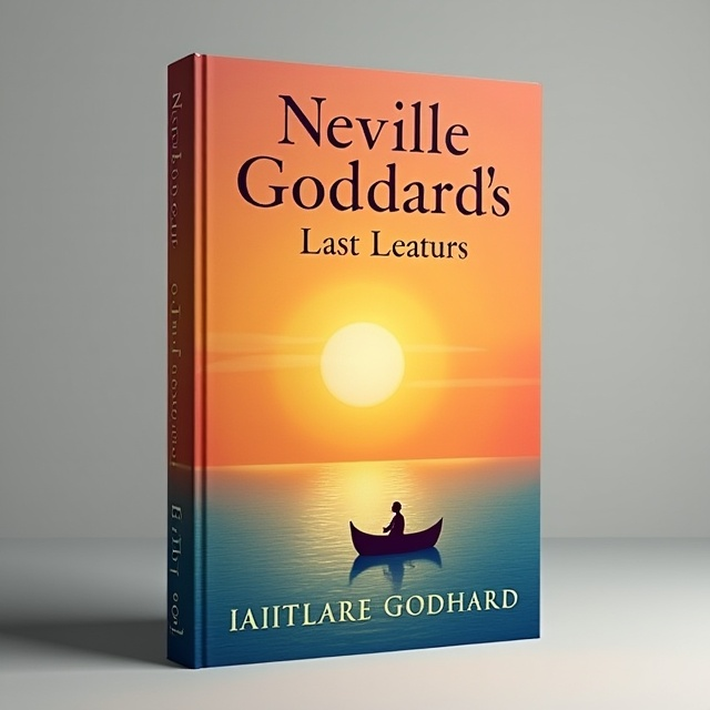 The cover features a serene landscape with a sunset over a calm ocean. In the foreground, a small boat with a figure representing faith is sailing towards a distant horizon. The colors are warm and inviting, with hues of orange, gold, and blue.