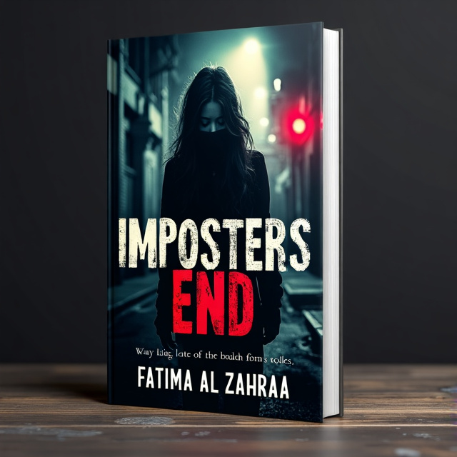 The cover depicts a sad and confused teenage girl sneaking out in the dark alone. The girl is shown partially hidden, with her face covered as much as possible. The background is a dark and mysterious street, with a shadowy figure approaching her.
