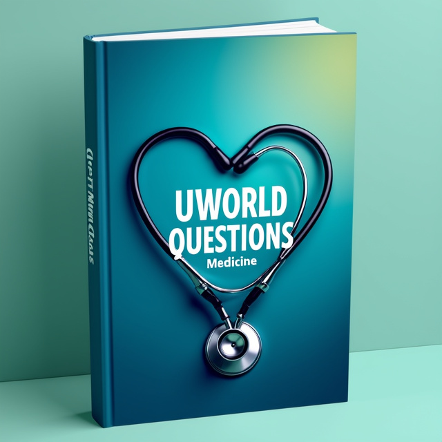 The cover features a close-up image of a stethoscope forming a heart shape, symbolizing the connection between medicine and caring for others. The stethoscope is positioned diagonally across the cover, with the book title placed on top of it. The background is a gradient of vibrant blue and green colors, representing trust, knowledge, and growth.