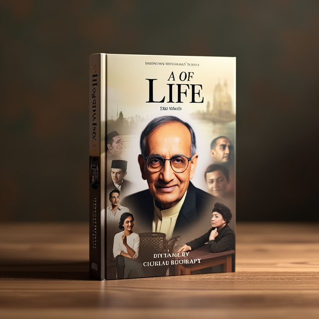 The cover features a close-up portrait of the subject, showcasing their emotions and expressions. It is surrounded by a soft, blurred background depicting relevant scenes and locations from their life. The color palette is muted and warm, evoking a sense of nostalgia and depth.