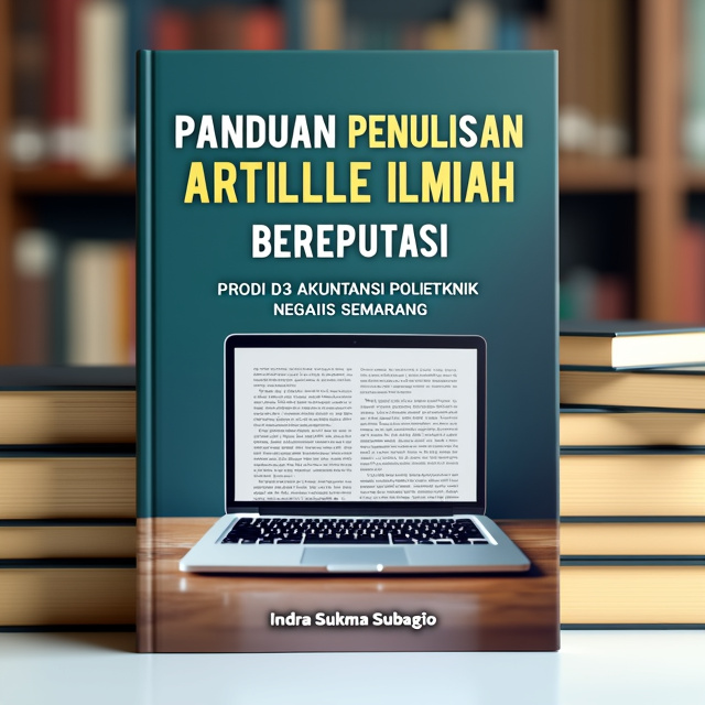 The cover features a close-up image of a laptop screen displaying an article. The laptop is surrounded by books, symbolizing the library environment. The overall style is clean and minimalist, with a focus on the laptop as the central element.