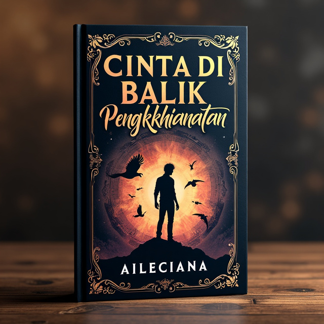 The cover features a dark and mysterious background with a hint of fantasy elements. In the center, there is a silhouette of a person standing in a defiant pose, representing the theme of revenge and action. Intricate patterns and symbols are woven into the background, adding an element of intrigue and drama.