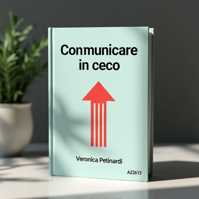 The cover features a simple and clean design with a central image of an arrow pointing upwards. The arrow is created using bold lines and the primary color preference of A22615. The title of the book is placed above the arrow, while the author's name is positioned below it.