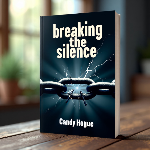 The cover features a close-up image of a broken chain, symbolizing the theme of breaking free and finding liberation. The chain is shown against a dark background to evoke a sense of pain and struggle, while rays of light shine through the cracks, symbolizing power and enlightenment.