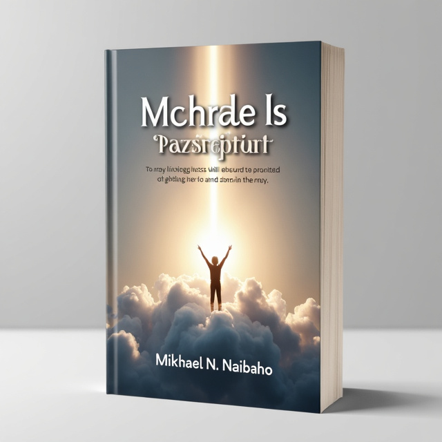 The cover features a dream-like image of a person standing on a floating cloud against a grey background. Rays of light emanate from the figure, creating a sense of enthusiasm.