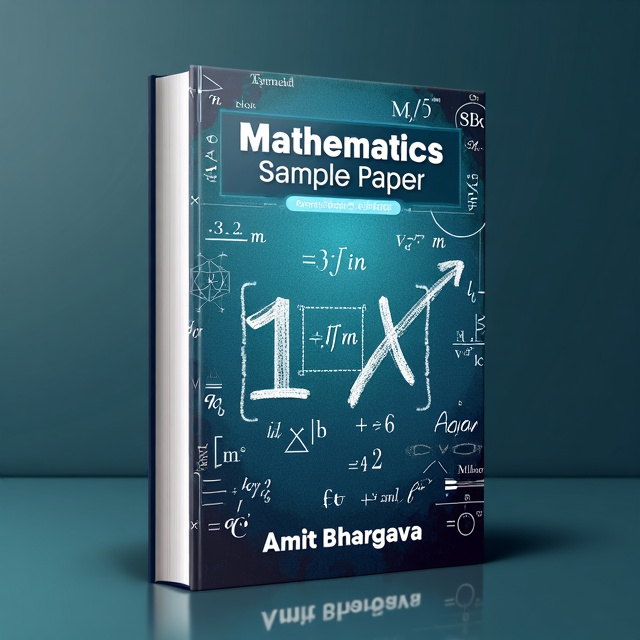 The cover features a close-up image of a mathematical equation written on a chalkboard, with the focus on the symbols and numbers. The equation is surrounded by various mathematical symbols and formulas, creating a visually engaging composition. The background is a gradient of blue and white, representing the precision and clarity of mathematical concepts.