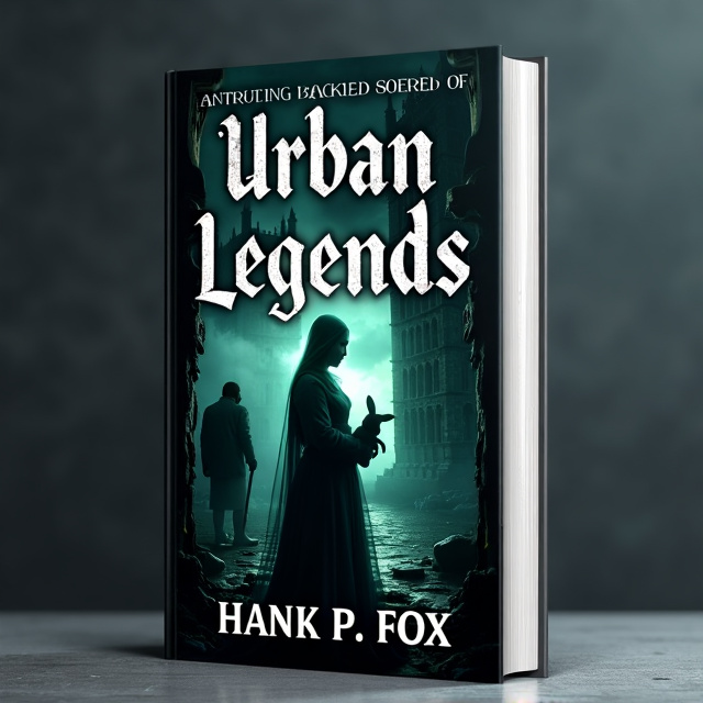 The cover features a dark and eerie background with the London Tower in ruins, creating a haunting atmosphere. In the foreground, there is a ghostly figure of Anne Boleyn, holding a bunny, symbolizing the supernatural element. An axeman lurks in the shadows, adding a sense of danger and fear.
