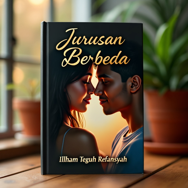 The cover features a close-up image of a young high school couple, their faces almost touching, with a soft and warm background. The focus is on their emotions, capturing the essence of romance and young love.