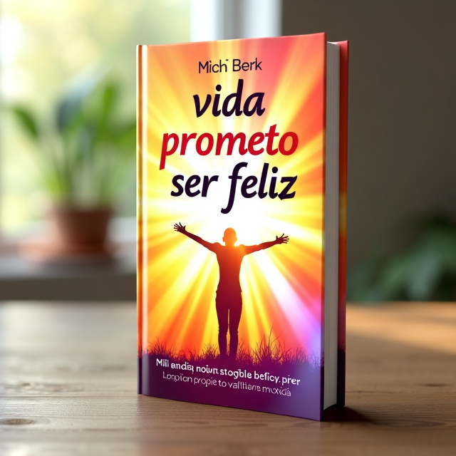 The cover features a vibrant and colorful background, with rays of light emanating from the center. In the foreground, there is an image of a person standing with arms outstretched, conveying a sense of joy and empowerment.