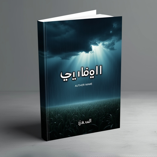 The cover features a dramatic image of a stormy sky with rain pouring down. The image is dark and moody, creating a sense of tension and intensity. The title of the book is placed prominently in the center, with the author's name displayed below it. The overall design is minimalistic, focusing on the powerful visual impact of the stormy sky.