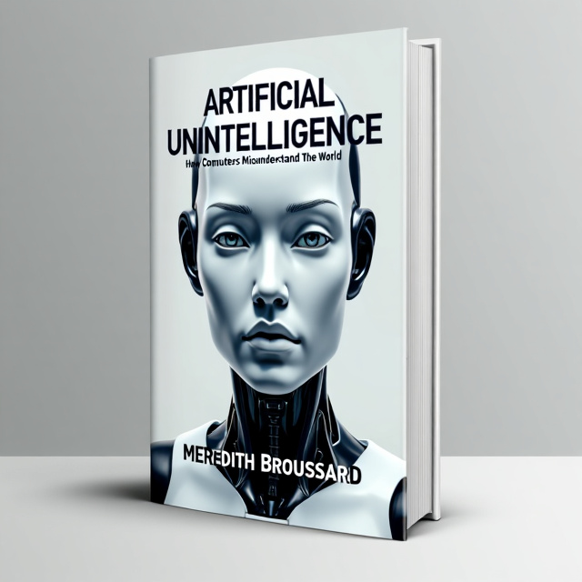 The cover features a close-up of a robot head, with a clean and sleek design. The robot's expression is serious, emphasizing the theme of the book.