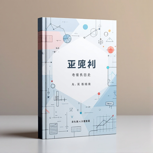 The cover features a simple and clean design with a geometric pattern in the background. In the center, there is an illustration of a mathematical equation, symbolizing the subject matter of the book. Surrounding the equation, there are various mathematical symbols and graphs, adding to the visual appeal and complexity of the cover.