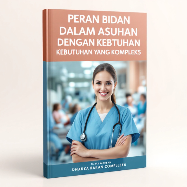 The cover features an image of a smiling nurse in a hospital setting, surrounded by medical equipment and patients. The title of the book is prominently displayed at the top, with the subtitle below it. A warm color palette is used to create a welcoming and positive atmosphere.