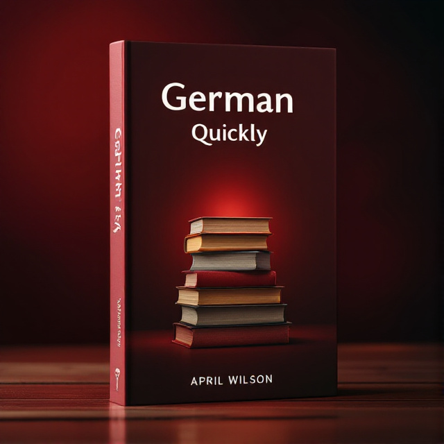 The cover features a minimalistic design, with a dark red background. In the center of the cover, there is an elegant stack of books, representing the learning aspect of the book. The stack is surrounded by warm, soft lighting, creating a cozy and inviting atmosphere.