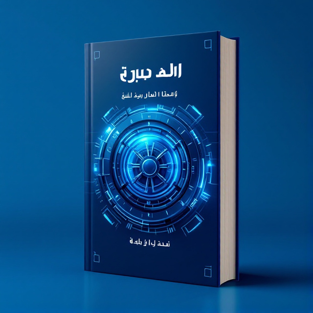 The book cover features a blue background with a modern and sleek design. The central focus is on a high-tech bank vault, symbolizing the advancements in banking technology. The title, "مدل های بانک" is prominently displayed on the top of the cover, with a futuristic font style.