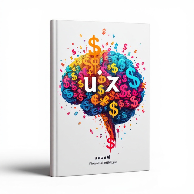 The cover features an abstract image of a brain intertwined with dollar signs, symbolizing the concept of financial intelligence. The image is rendered in vibrant colors to catch the viewer's attention.