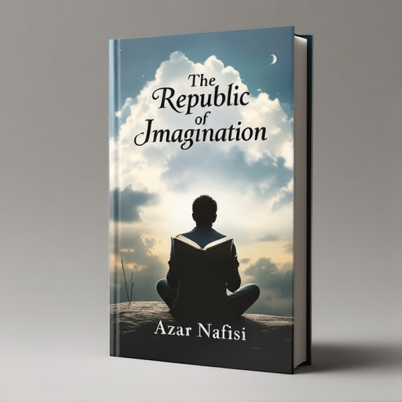 The cover features a silhouetted figure sitting under a cloudy sky, engrossed in reading an open book. The figure is positioned in the center of the cover, with the book slightly tilted towards the viewer. The cloudy sky creates a sense of mystery and intrigue.