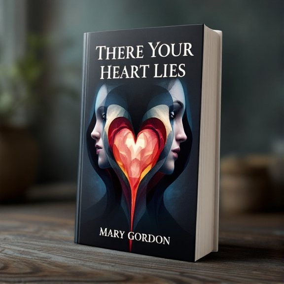 The cover features an abstract arrangement of shapes, with each shape suggesting a face in various expressions. The faces are created using dramatic lighting, emphasizing the intensity and drama of the book. In the center, there is an abstract heart shape, representing the theme of the book.