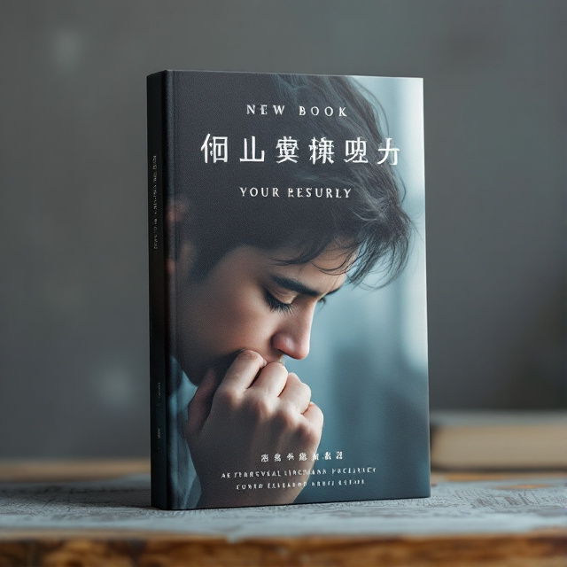 The cover features a close-up image of a person deep in thought, contemplating their identity. They are shown with their head tilted down, with a hint of sadness in their expression. The background has a blurred effect, symbolizing the uncertainty and introspection of self-discovery. The color palette is muted, with shades of blue and gray.