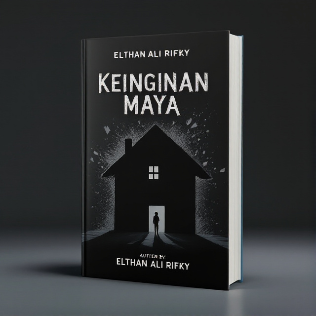 The cover features a silhouette of a broken home, with shattered pieces representing the broken family. The image is placed against a dark background, symbolizing the emotional darkness within the story.