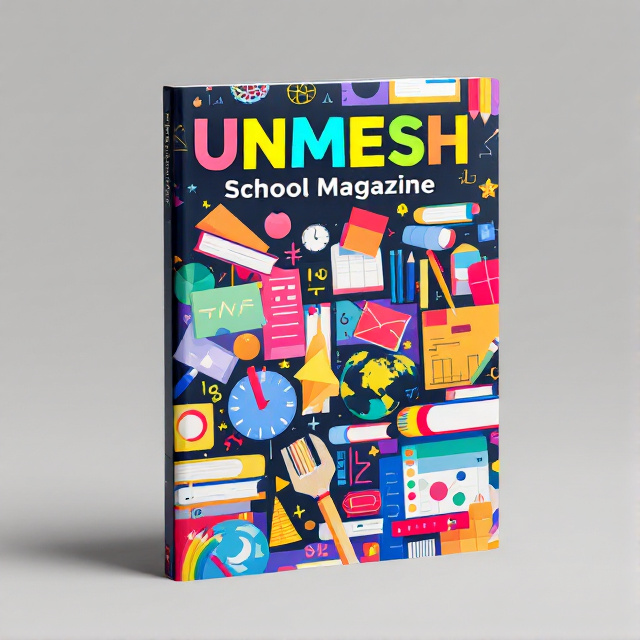 The cover features a colorful and vibrant collage of images representing different aspects of education, such as books, pencils, and mathematical symbols. The images are arranged in a dynamic and playful manner, creating a sense of movement and excitement.