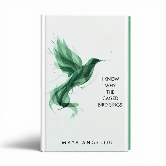 The cover features an abstract depiction of a bird in flight, with its wings spread wide. The bird is created using swirling green colors and abstract shapes, giving a sense of mystery and liberation.