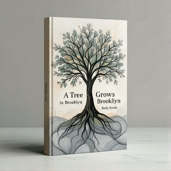 The cover features an abstract representation of a tree, created with a combination of flowing lines and geometric patterns. The tree is the central focus of the design, with textured layers adding depth and dimension. Surrounding the tree are abstract patterns that evoke a sense of contemplation and connection.