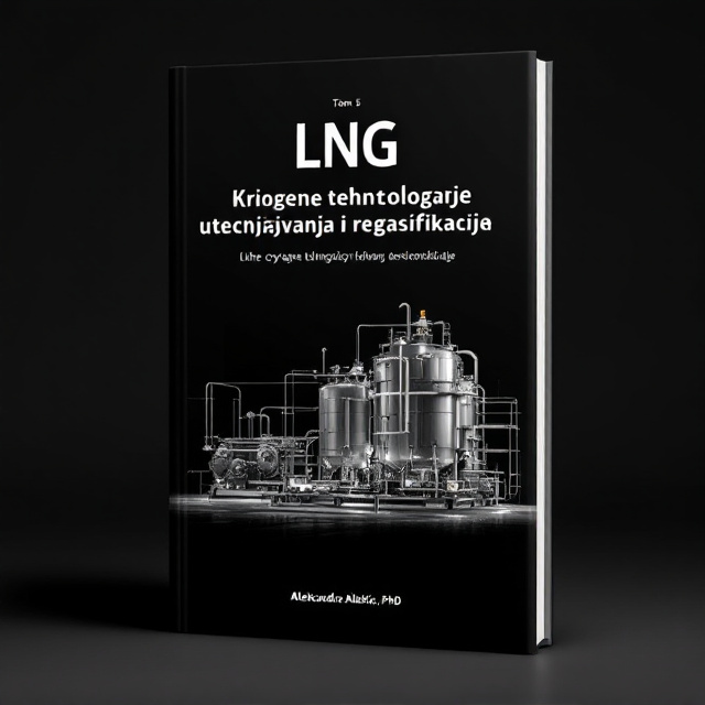 A centered and visually striking image of a Linde cryogenic gas liquefaction machine on a black background. The image is in black and white to create a minimalistic and modern look.