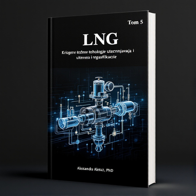 A close-up image of a process flow diagram of LNG liquefaction technology with the Joule Thompson valve prominently featured. The image is placed on a complete black background.