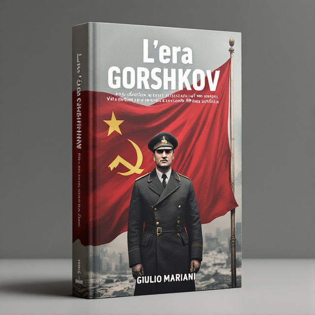 The cover features a bold and commanding image of a Soviet sailor standing in front of the Soviet navy jack flag, exuding authority and power. The sailor is in a vintage uniform, adding to the historical aspect of the book.
