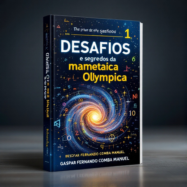 The cover features a background image of a swirling galaxy, representing the infinite possibilities of mathematics. Overlaying the image are various mathematical symbols and equations, arranged in a captivating and mysterious pattern. Intertwined with the symbols are colorful numbers, creating a sense of intrigue and challenge.