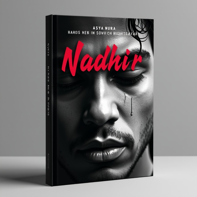 The cover features a close-up image of a man's face, with tears streaming down his cheeks. The image is in black and white, giving it a somber and melancholic feel. The man's expression is filled with sadness and longing, capturing the emotional depth of the book.